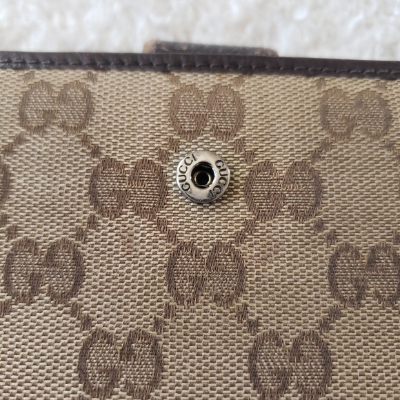 Gucci monogram snap wallet - Picture 4 of 13